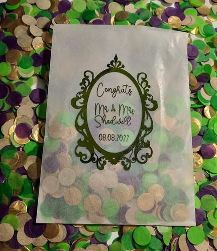 Sacchetti confetti carta - in,
