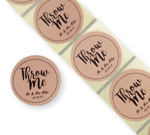 45mm kraft brown etichette - 45mm,