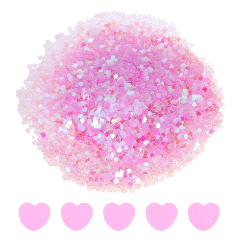 Confetti glitter cuore mm - 3,